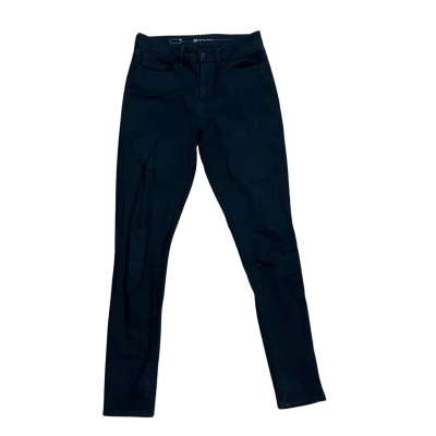 Levis Size 28 High Rise Skinny Black Denim Jeans