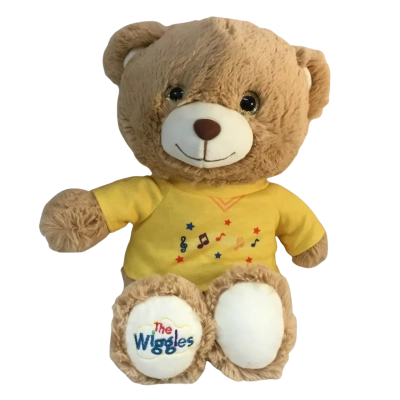 The Wiggles Teddy Bear Musical Works Approx 33.5 x 30cm