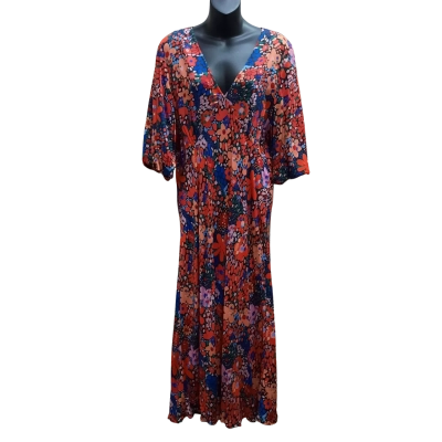GORMAN Petal Dance Party Print Dress in Size 14