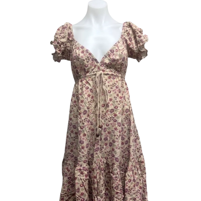 Tree of Life Womens  Size M Floral Dress Floral / Pink  