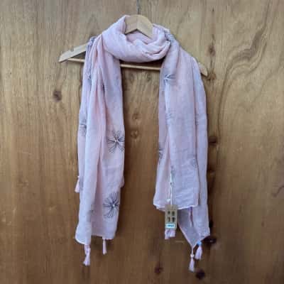Lemon Tree Pink Scarf (New)