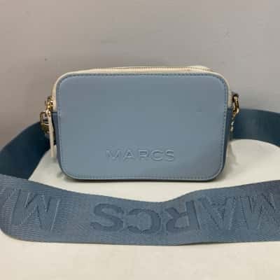 Marcs Budapest Camera Cross Body Bag Blue / White 