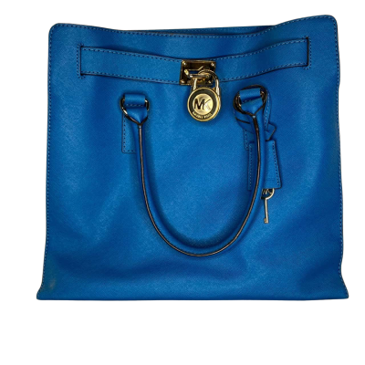 Michael Kors Womens Blue Hand Bag 