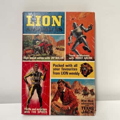 Lion annual 1968 vintage comic book
