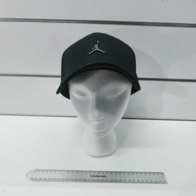 Nike Jordan Rise Structured Metal Jumpman Adjustable Cap – Black Preowned 