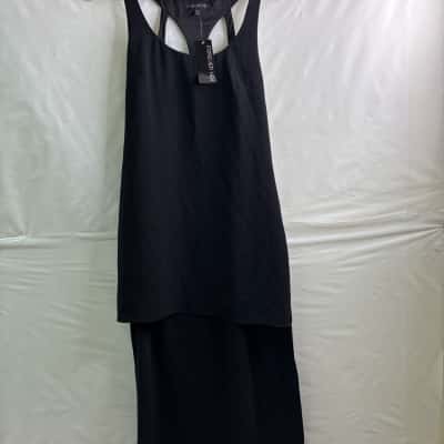 Forever New Womens Size 12 Maxi Dress / Sleeveless Dress Black BNWT