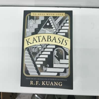 Katabasis by R.F. Kuang Paperback Novel Dark Academia Fantasy