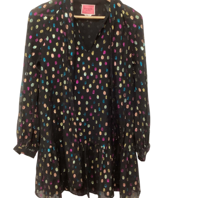 Kate Spade Womens  Size S Party Dress Black  / Polka Dot 