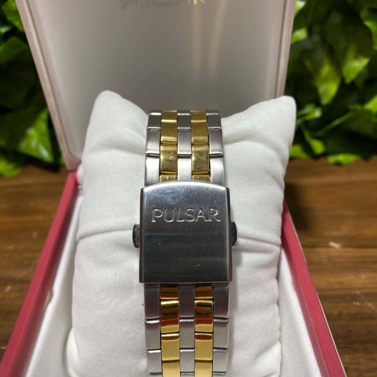 pulsar blue face watch