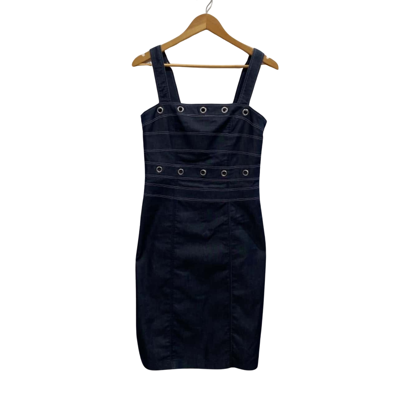 Queenspark Denim Look Dress Size M