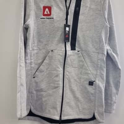 Rip Curl Unisex  Size M Hooded Jacket Black  / Grey 