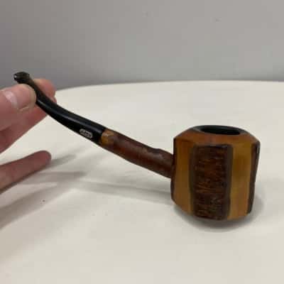 Vintage Ropp De Luxe Cherrywood Pipe