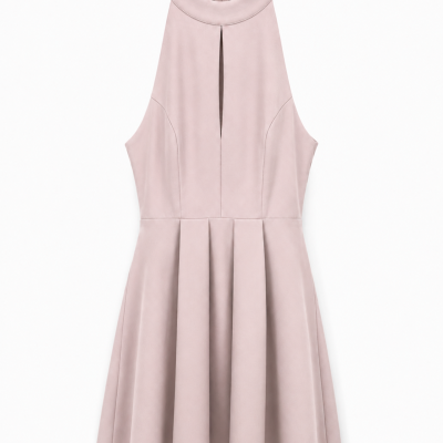 Luvalot Sudden Moves Blush Dress With Pockets | Size 12 | New With Tags