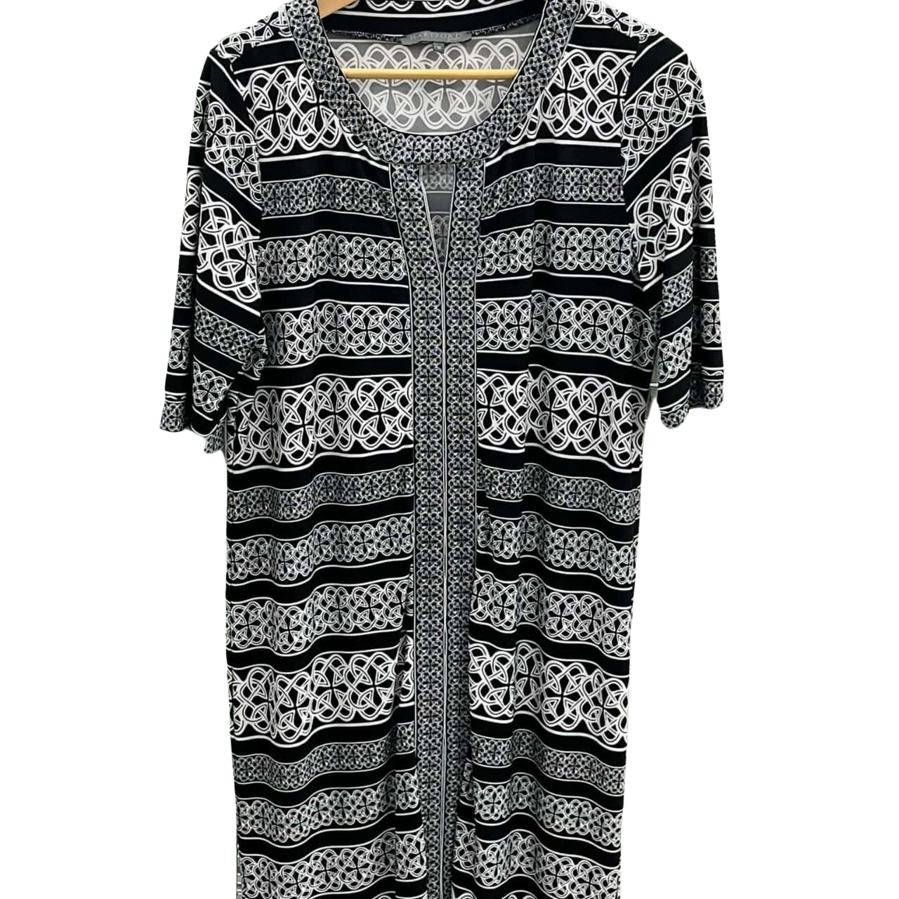 Hartford Grove Size 16 Black / White Dress