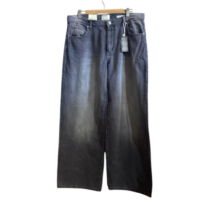 Cotton On Womens  Size 32 Wide Leg Jeans Black  