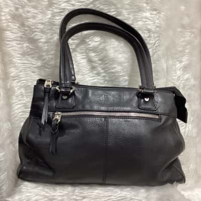 Cellini Womens Handbag Black  / Silver 