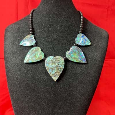 Abalone Shell Statement Necklace