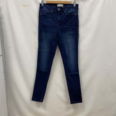 Monaco Jeans Women's Stretch Jeans Pants Size 10 Navy Blue 