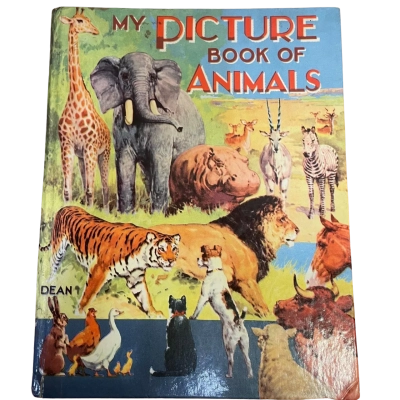 My Picture Book of Animals, Vintage Hardback by Arthur Groom & WG Whitaker