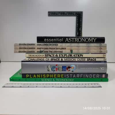 10pcs Space Astronomy Books Bundle 