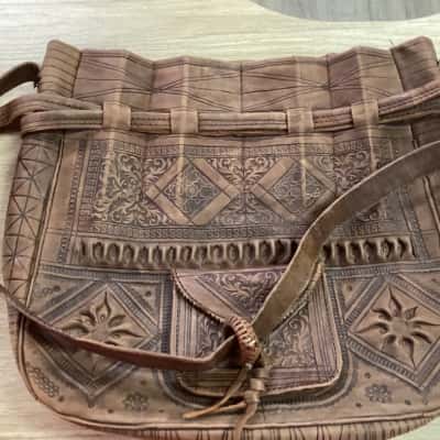  Womens Tote Bag Brown / Pattern 