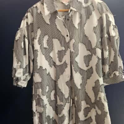 Gorman Womens  Size 10 Black  / White Dress