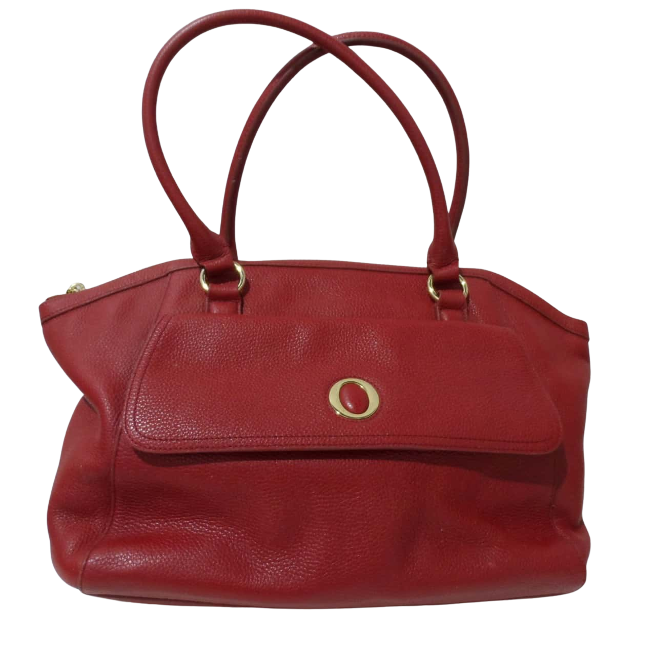 Oroton Womens Red leather shoulder bag s