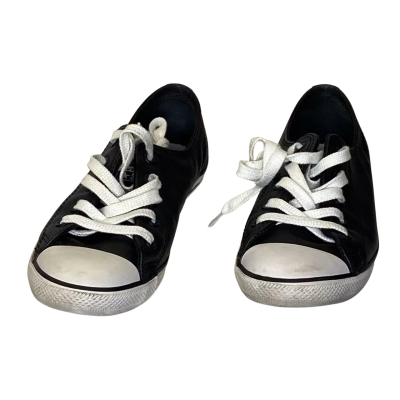 Converse Mens  Size 8 Sneakers Black  / White 