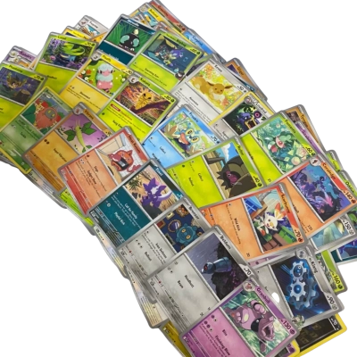 Misc lot of Pokémon Cards in Tin Box