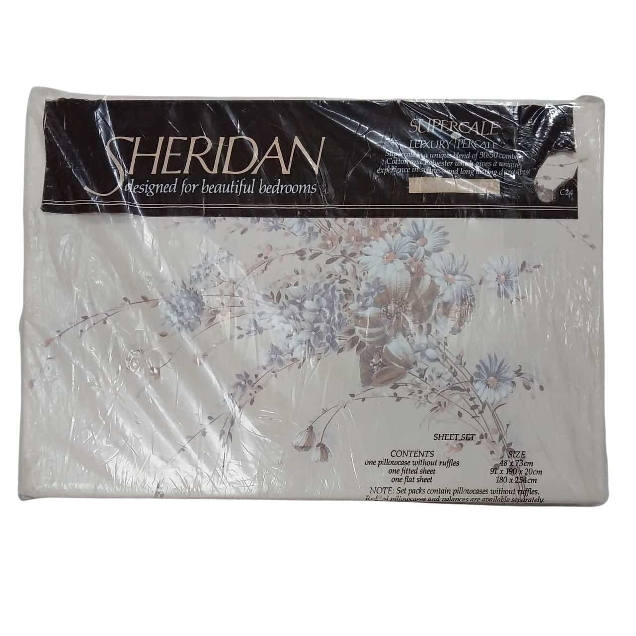 Sheridan Vintage, single bed, sheet set 3 pcs. (s)