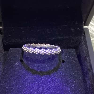 Pandora Sterling Silver Womens Ring 