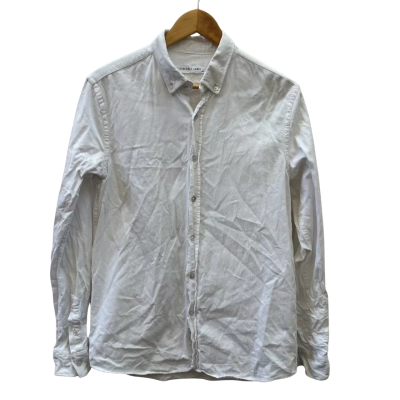 Assembly Label Mens Size XS White Shirt 