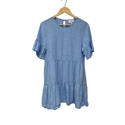 Seed Heritage linen  Size 10 Blue dress