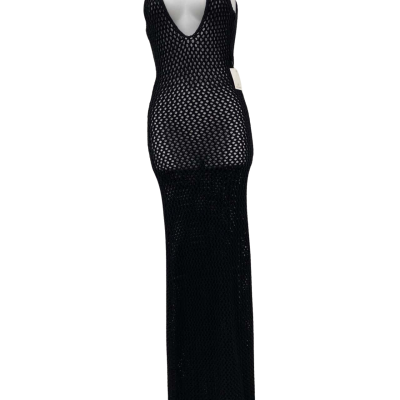 Maurie & Eve Womens  Size 6 Maxi Dress Black  