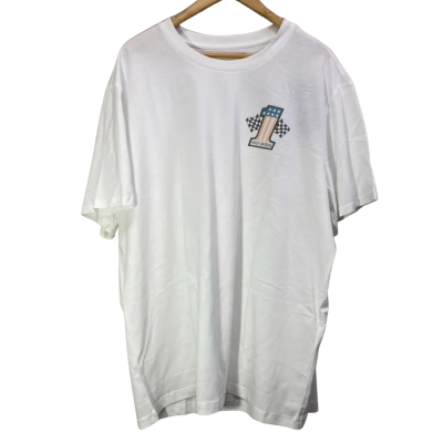 Harley Davidson Men’s White Graphic Tee Size XXL