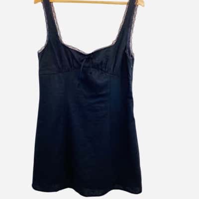 Supré - Black Imogen Mini Dress (Size 14)