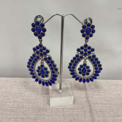 Unbranded Women's Earrings Blue