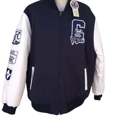 AFL  GEELONG CATS - Mens Bomber Navy Blue / White 