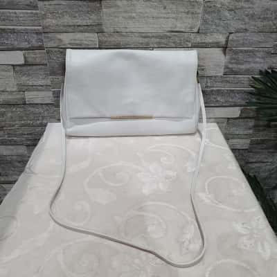  Womens Cross Body Bag Gold / White 