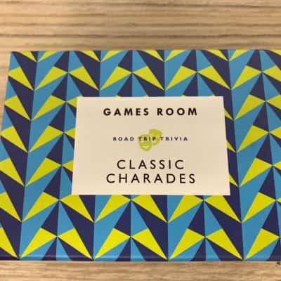 Games room road trip trivia cards - Classic charades 