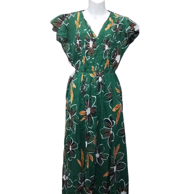 Country Road Women's Size 8 Green Floral Midi Dress