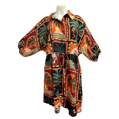 Label of Love Womens  Size L Long Sleeve Dress Multicoloured 