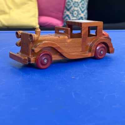 Vintage-looking Wooden Car