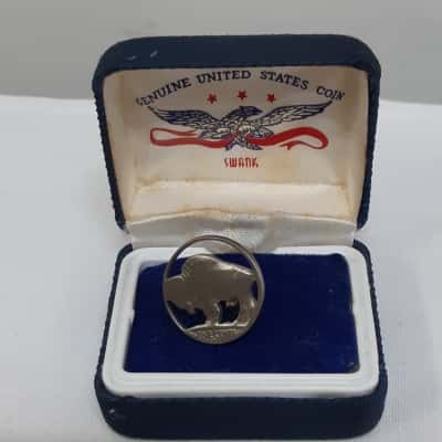 Buffalo Nickel Coin Pin