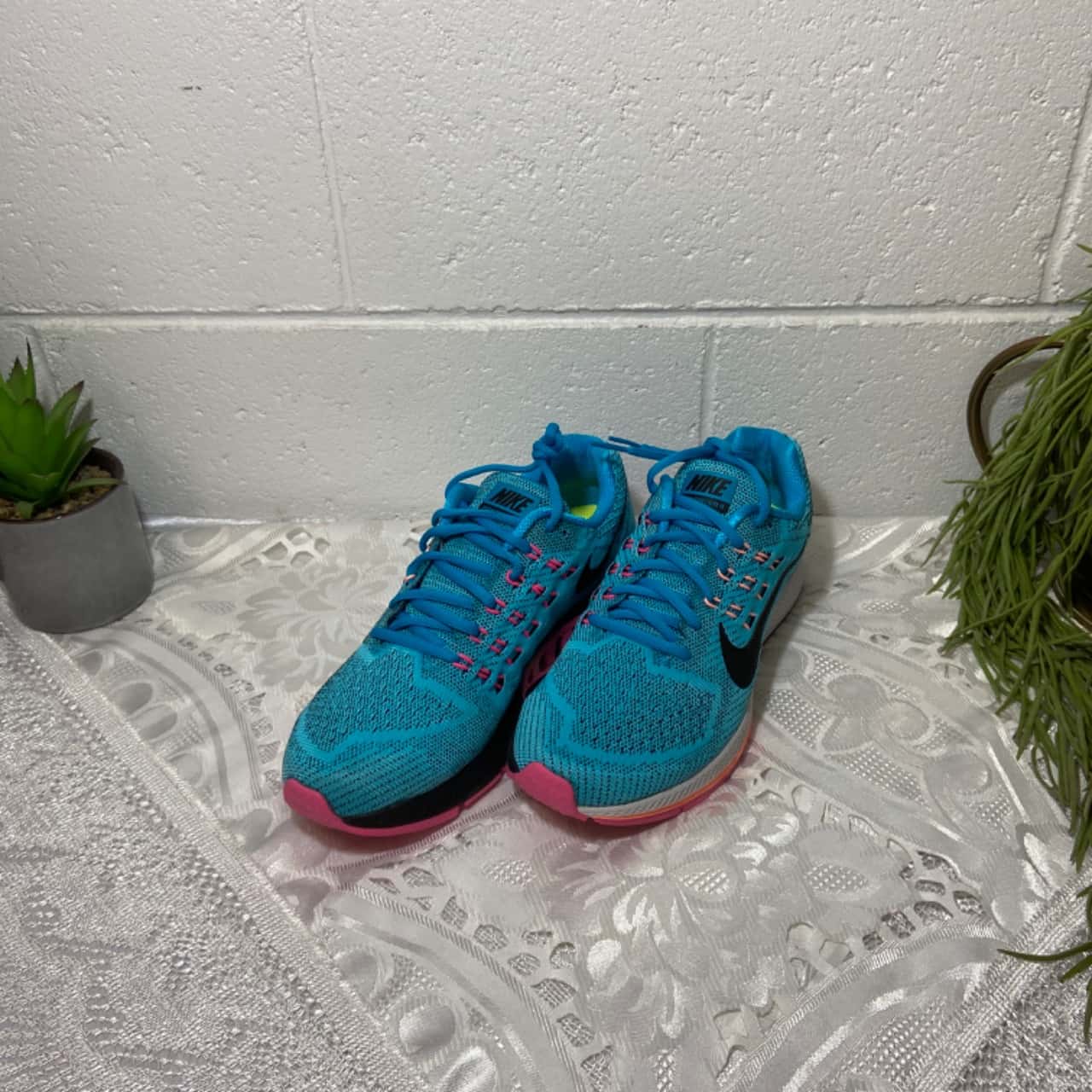 nike air zoom structure 18 blue