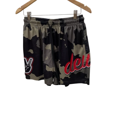  Men's Deuce Basketball Shorts  Size L Camouflage large Brand  
