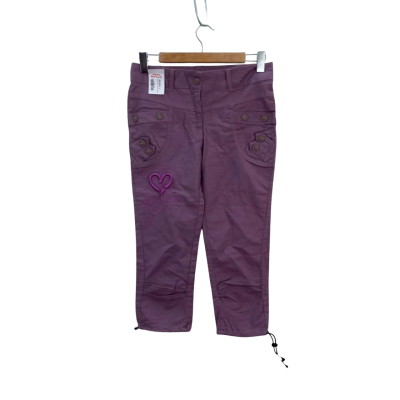 Hemara Womens  Size 12 Capris Pants Purple 