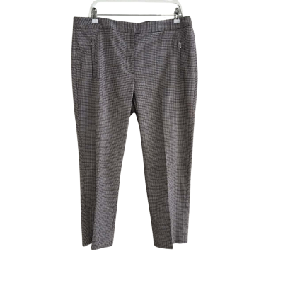 Country Road Womens Plaid Tailored Formal Pants Size 16 