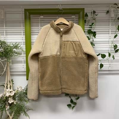 Country Road Child  Size 10 Beige / Cream Sherpa Zip Through Jacket