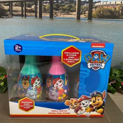 Paw patrol bowling pins New